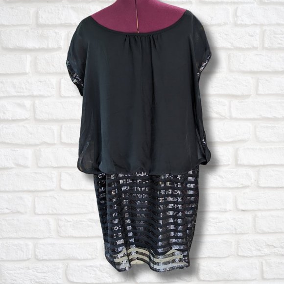 *Plus Size* Traditions Sequin Party Dress. Like New - Size 18 - Picture 2 of 3